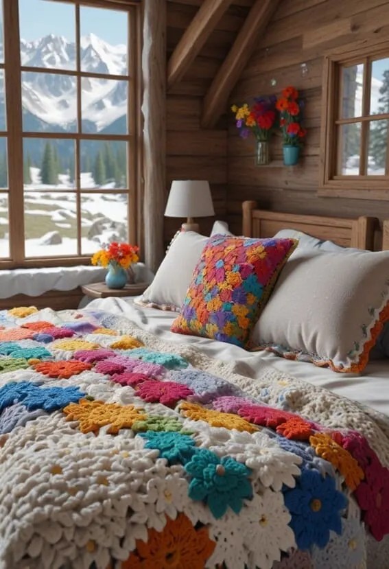 Crochet Your Home With These Awesome Spring Crochet Ideas paired with Inspiring Quotes!