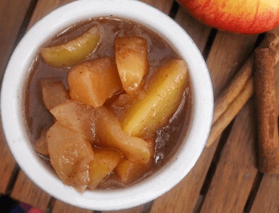 Cracker Barrel Fried Apples.