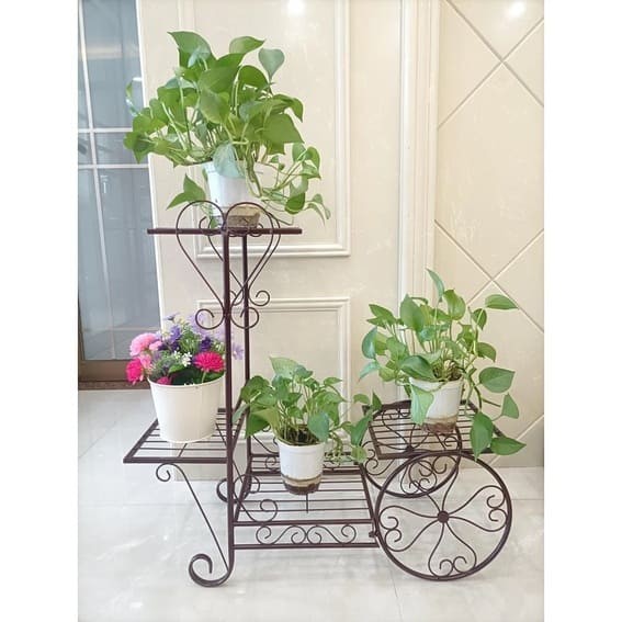 Scrollwork Elegance Plant Stand/shelf