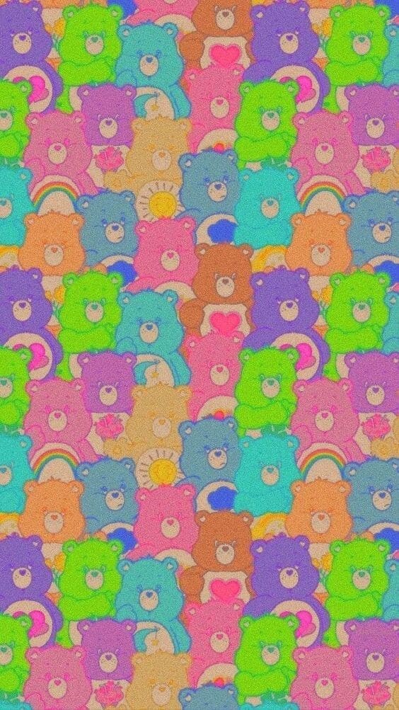 care bear aesthetic.