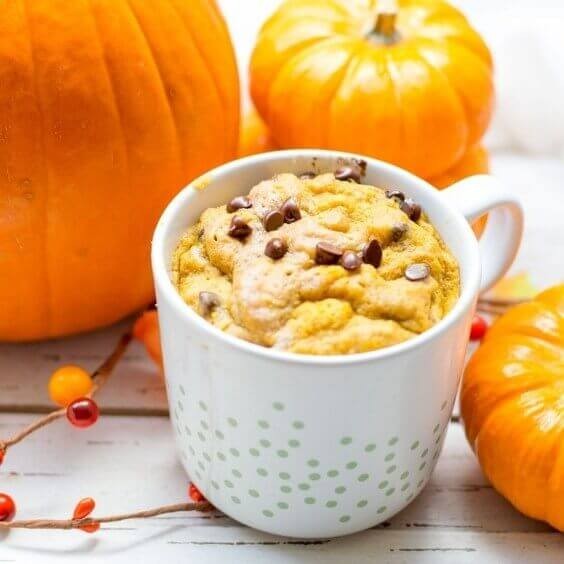 Gluten-Free Pumpkin Spice Mug Cake