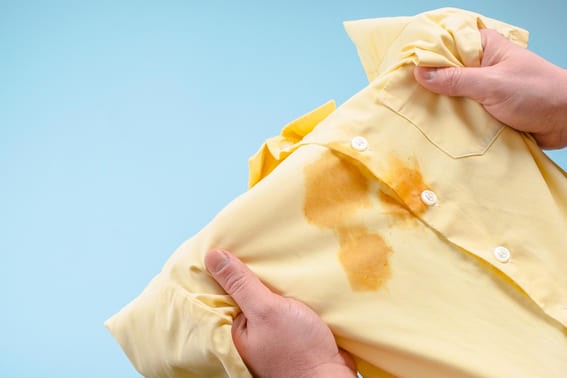 Removing Oil Stains from Clothes.