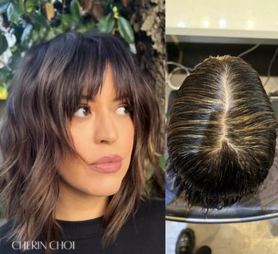 Layered Lob Shag