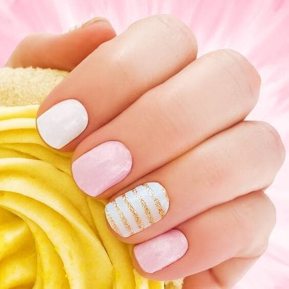 Pink Ladies Nail Wraps.