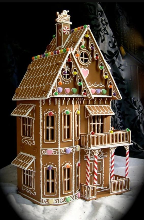 Majestic Gingerbread Manor