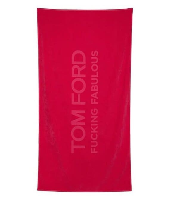 Tom Ford Fabulous Cotton Beach Towel – $450.00