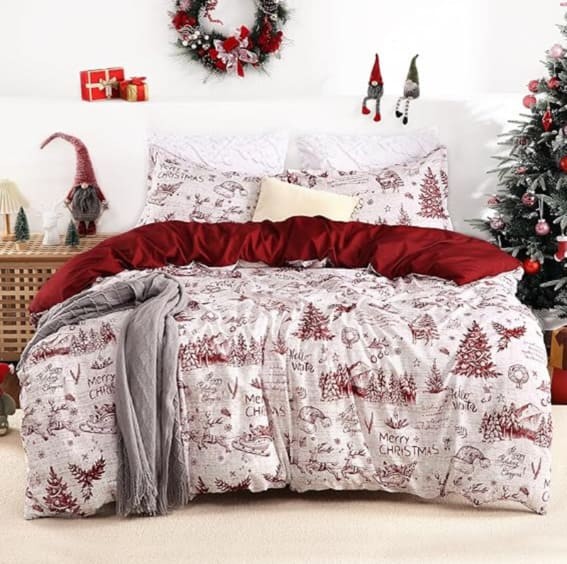 Holiday Charm Duvet Cover