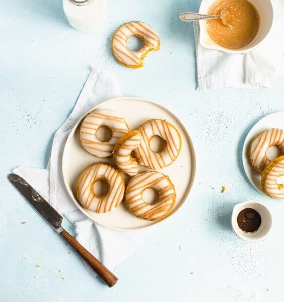 Pumpkin Spice Latte Doughnuts