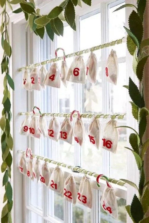 Window Advent Calendar idea.