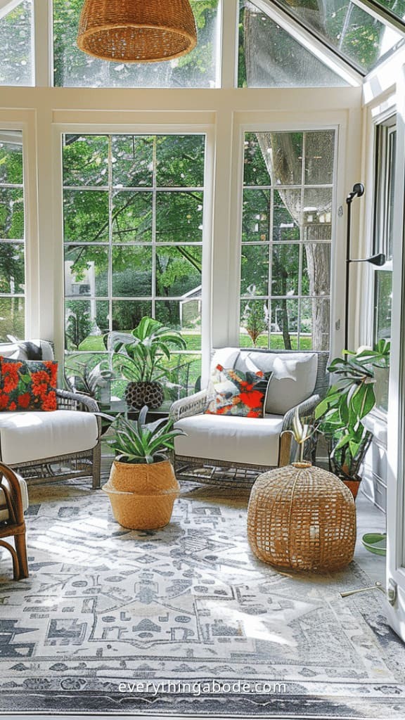 HERE ARE 40 MORE SUNNY SUNROOM IDEAS FOR YOU TO COPY!