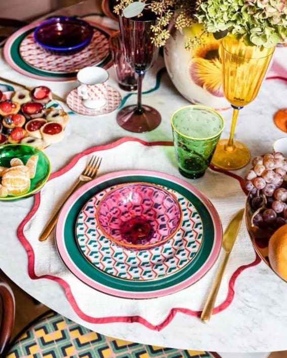 Dinner Party Must-Have: Eclectic Tableware Ensemble