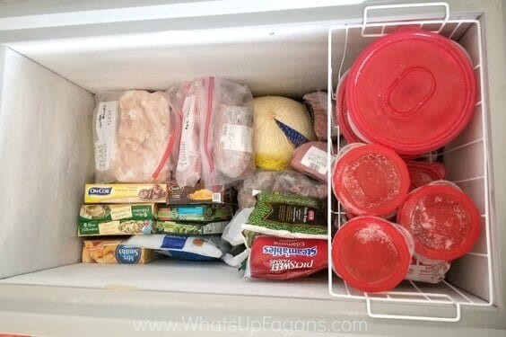 Don’t forget to organize your freezer chest with a handy inventory checklist.