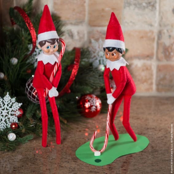 North Pole Putt-Putt: Elves Tee Off in Style