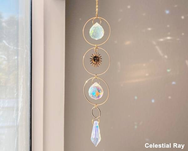 Suncatcher Hanging Crystal Prism, $15.99.