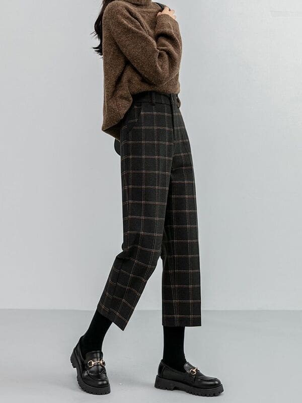 Wide leg and showstopper plaid pants from YesStyle.