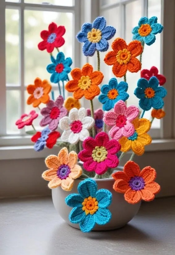 Crochet Your Home With These Awesome Spring Crochet Ideas paired with Inspiring Quotes!