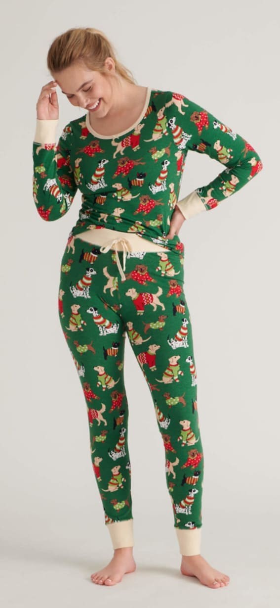 Holly Jolly Comfort: Festive Fun PJ Set