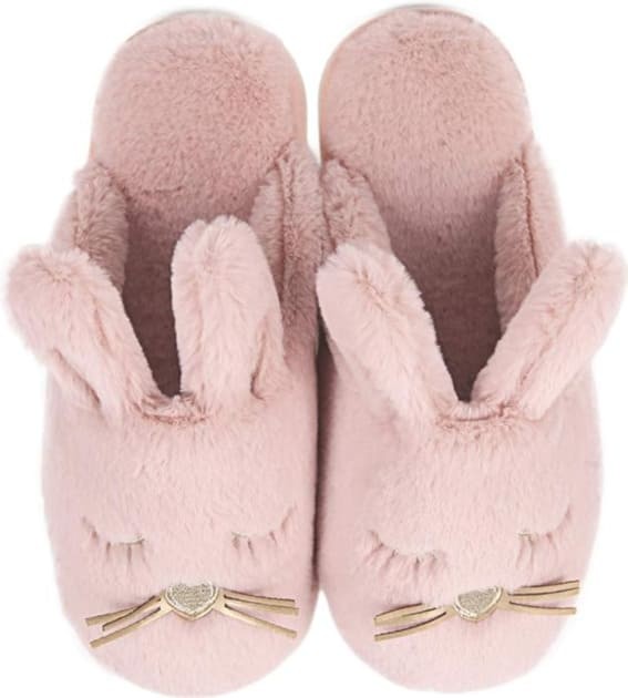 Cozy Comfort: Caramella Bubble Bunny Slippers