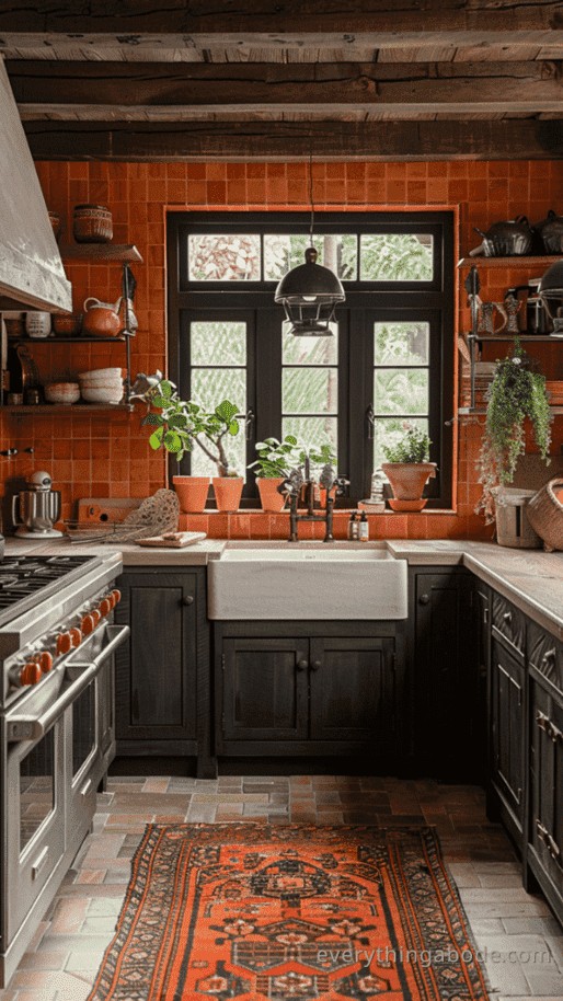 Want More? Here Are Over 50+ Pictures Of ORANGE KITCHENS With A Few MORE Home Decor Ideas!