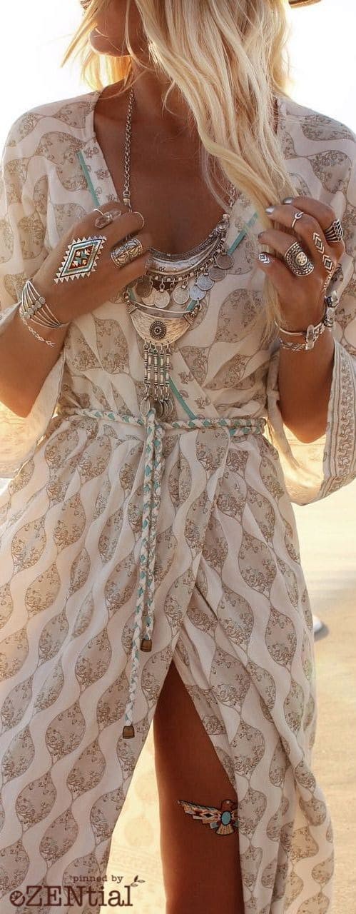 Gypsy bohemian jewelry.