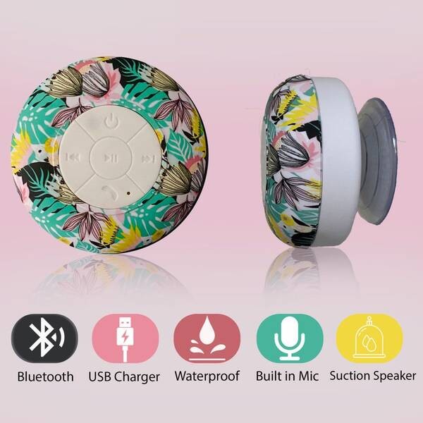 Bluetooth Water Resistant Suction Speaker $16.99.