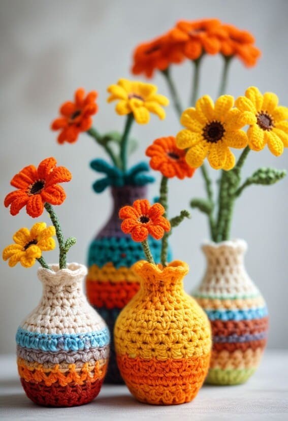 Crochet Your Home With These Awesome Spring Crochet Ideas paired with Inspiring Quotes!