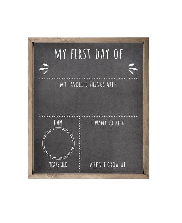 First Day Of School Rustic Sign 10×12.