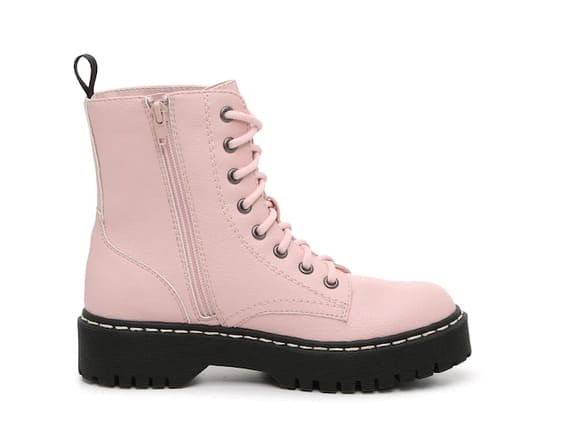 Pink doc martens alternative.