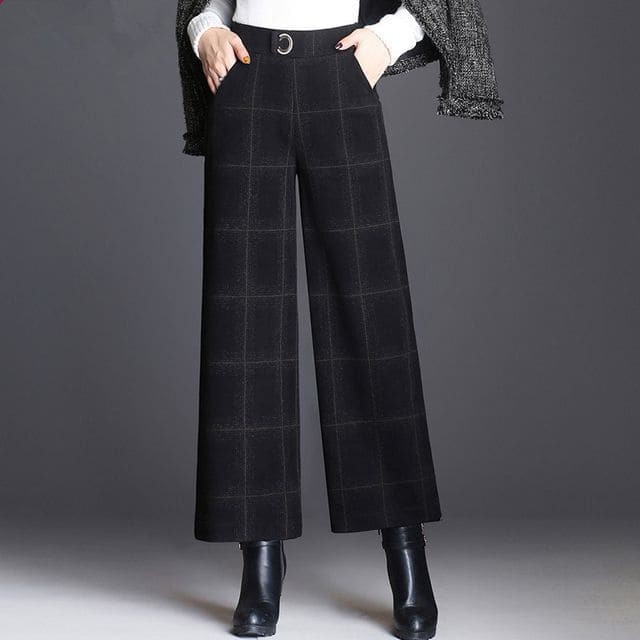 Wide leg and showstopper plaid pants from YesStyle.