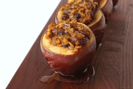 Slow Cooker Pumpkin Stuffed Apples