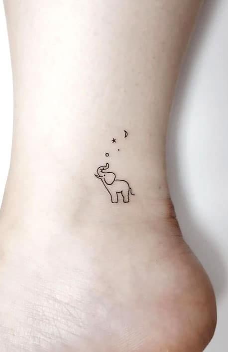 Cute little cat Tattoo