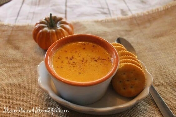 Creamy Parmesan Pumpkin Soup