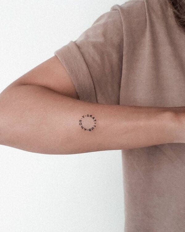 Circular tattoos