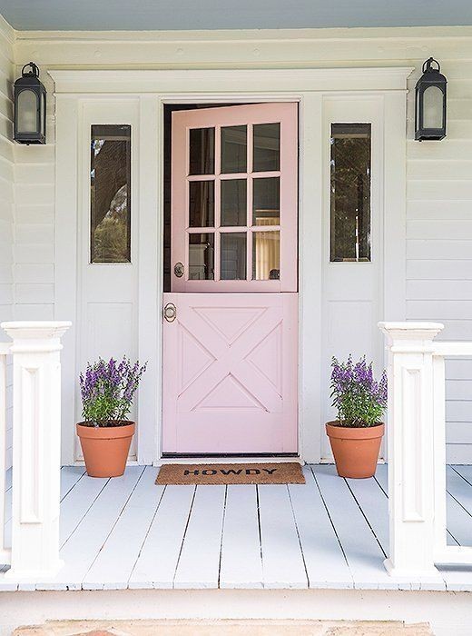 If you are really hands-on, go dutch when it comes to your entryway.