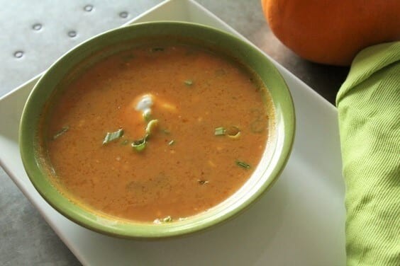 Healthy & Savory Pumpkin Soup