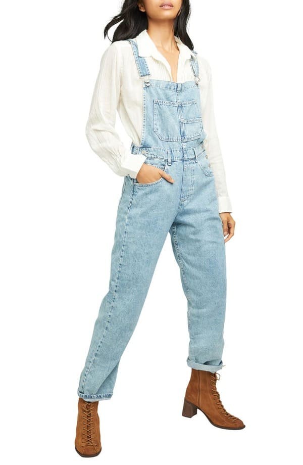 Denim Overalls.