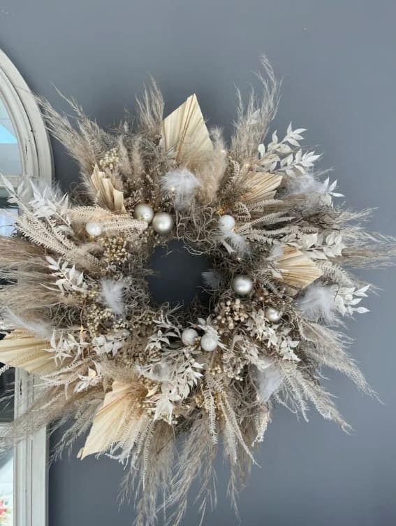 Bohemian Winter Wreath