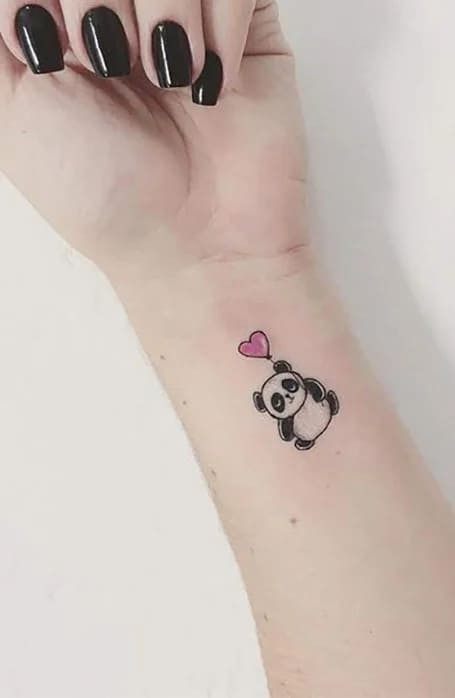 Panda Anime Tattoo