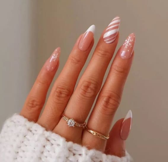 Winter’s White Nails