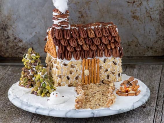 A Nutty Nook Gingerbread House