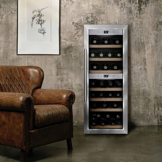 Smart Wine Fridge, Caso Wine Safe 38 Smart Refrigerator – $1,499.95