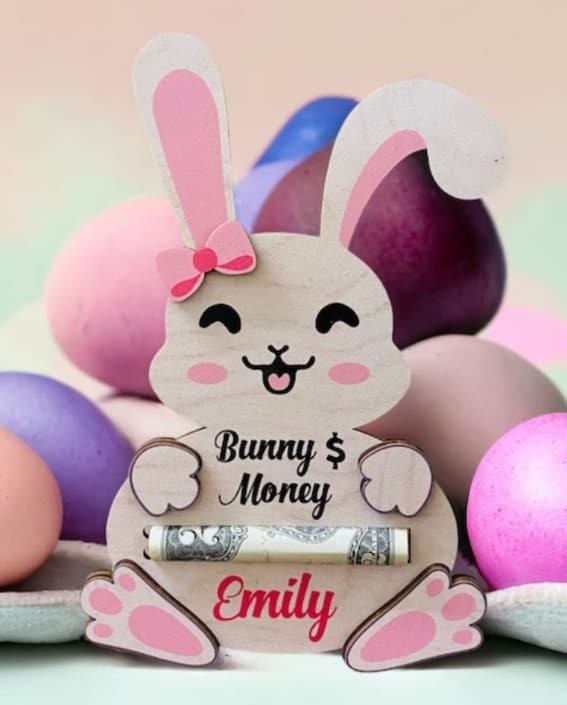 Easter Bunny Money Holder: The Perfect Touch to Easter Gifting