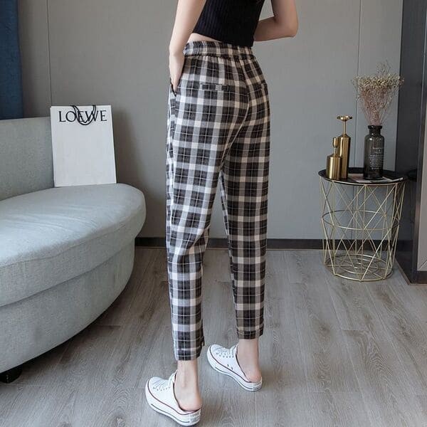 Wide leg and showstopper plaid pants from YesStyle.