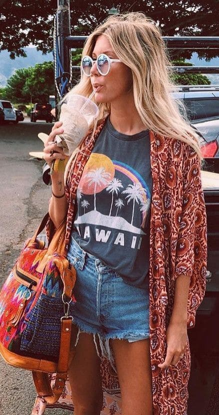 Bohemian Summer casual.