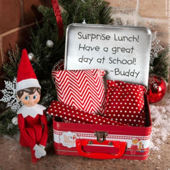 Lunch Wrap-Up: Elf Packs a School Surprise