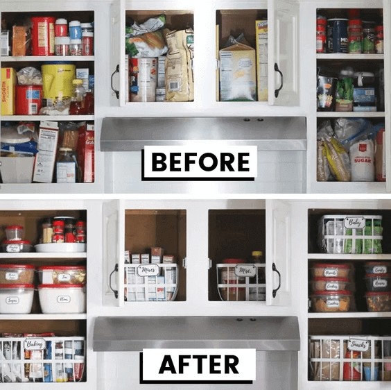 Organize your pantry with printable pantry labels.