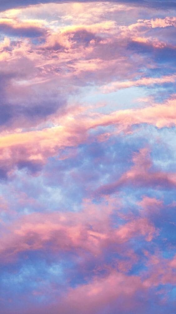 Sunset clouds wallpaper.