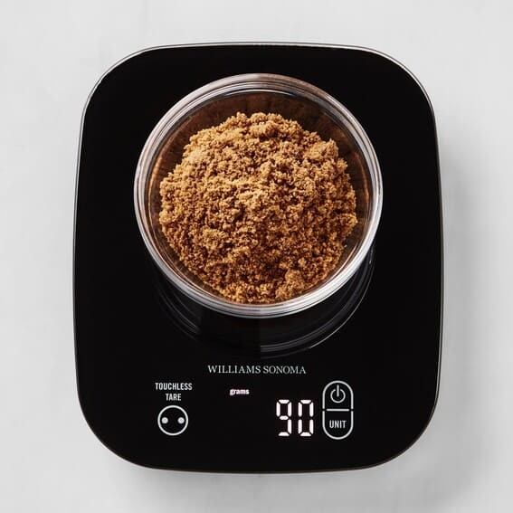 Modern Drop Scale, Williams Sonoma USB Black Glass Waterproof Scale – $49.99