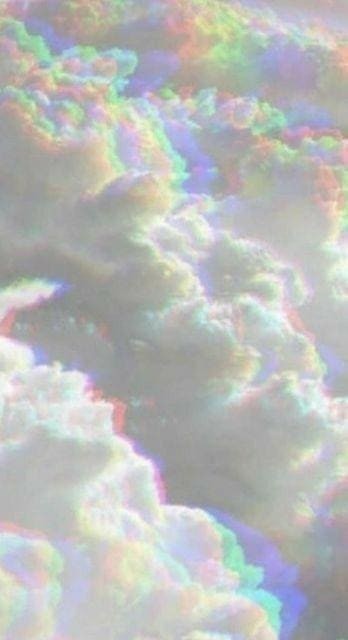 Trippy aesthetic clouds.