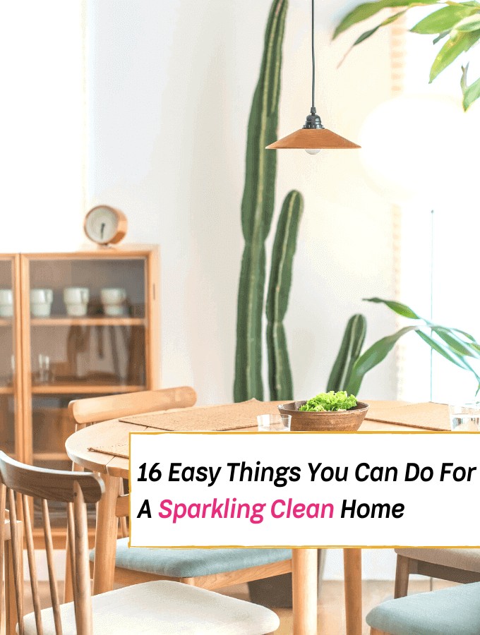 16 Ways To Have A Home Clean Home